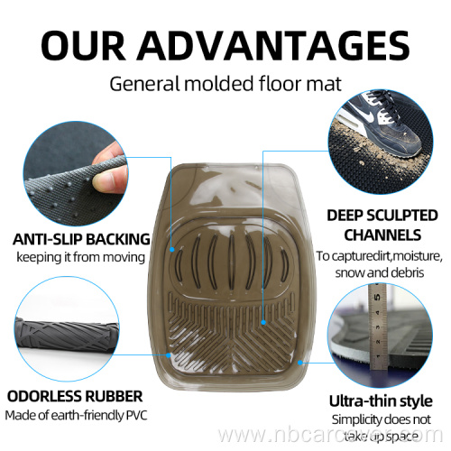 Custom Logo floor mats for Mercede Audi toyota